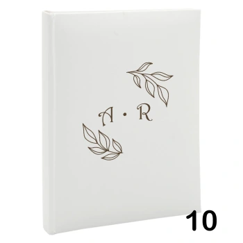 Album ślubny, wsuwany, 50 zdjęć 15x21, personalizowany, 12 wzorów